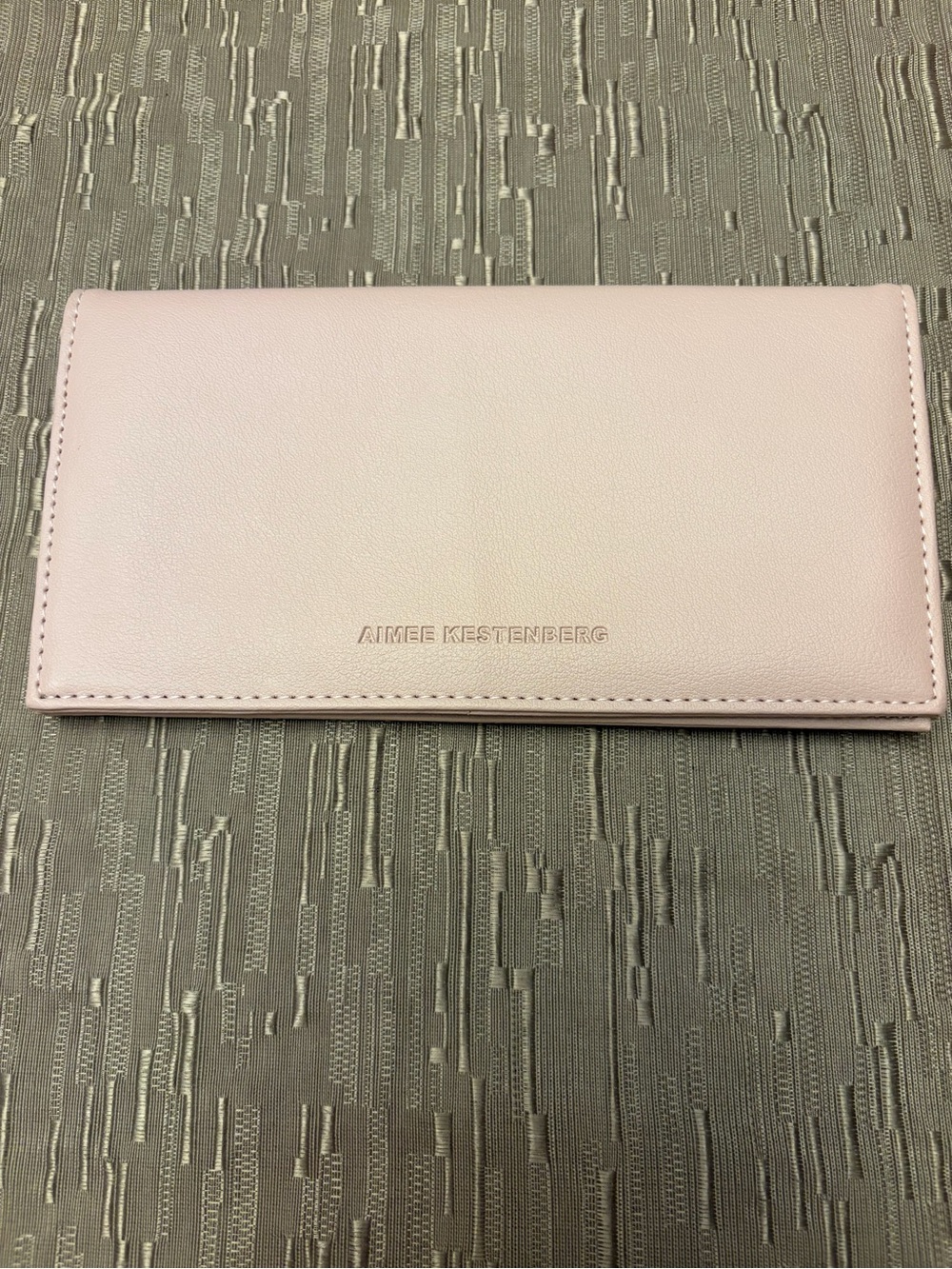 Aimee Kestenberg Pale Pink Leather Long Wallet